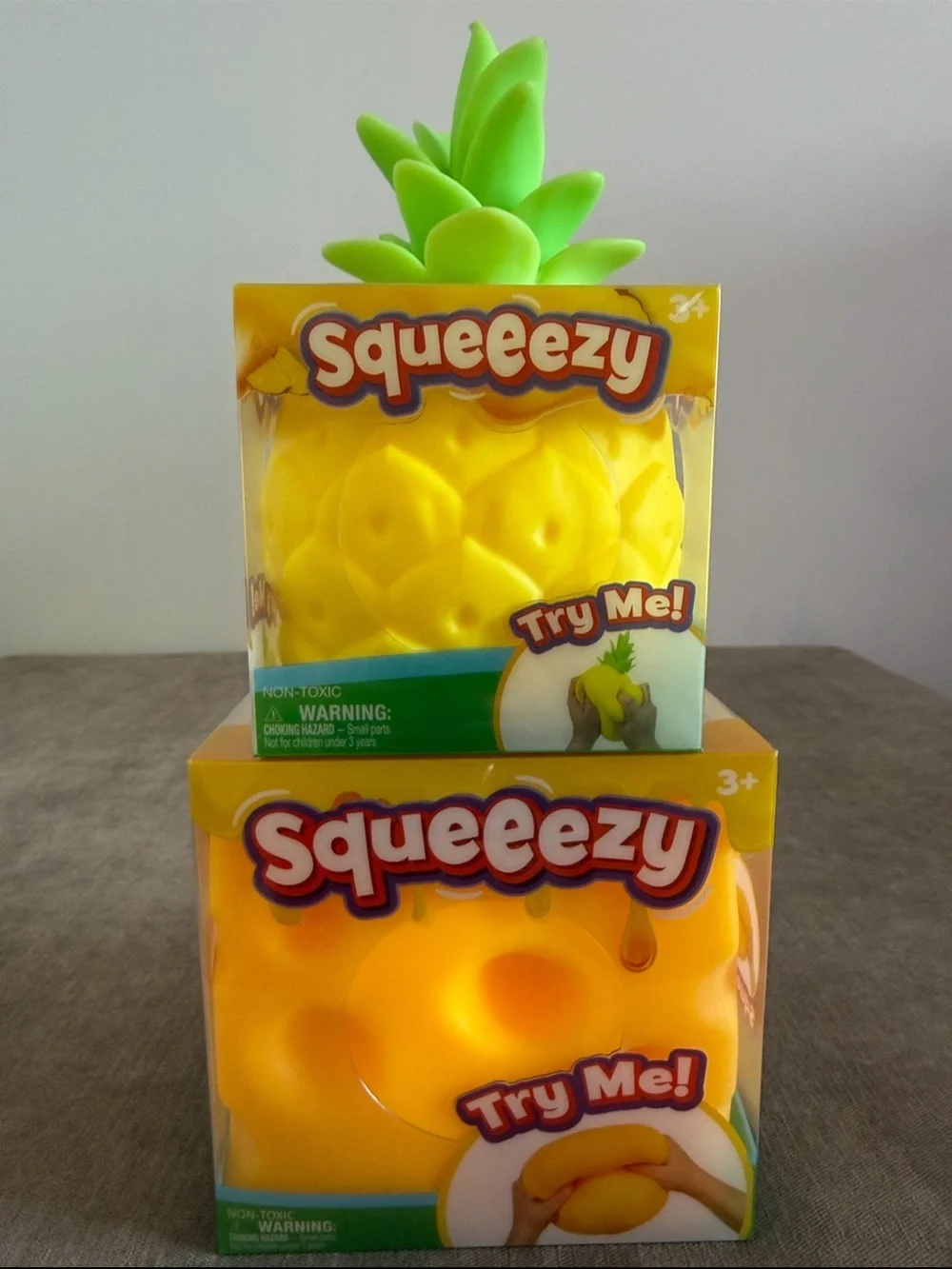 Sunny Days Squeezy Pineapple & Cheese Block | New